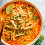 Thai Noodle Soup with Chicken
