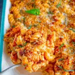 Chicken Parmesan Pasta Casserole