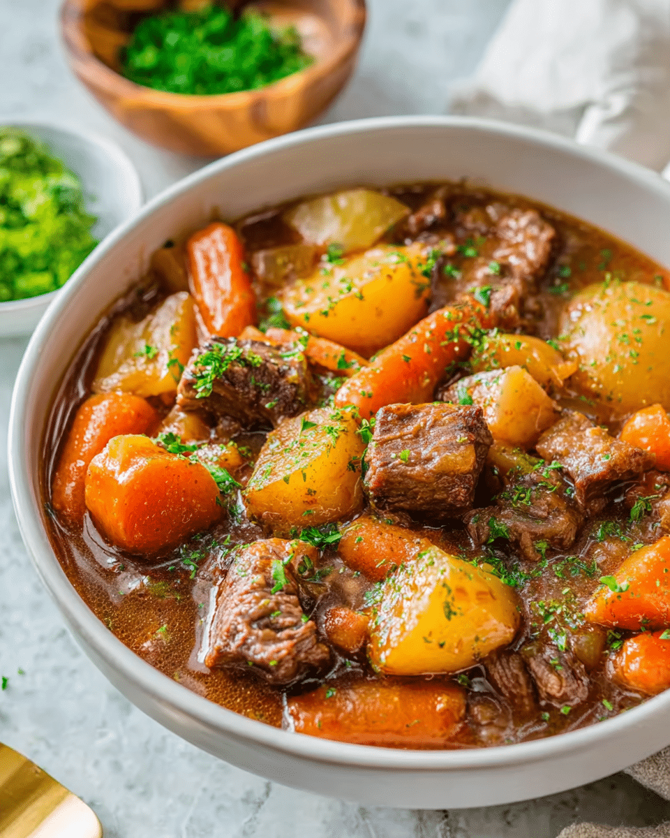 Old-Fashioned Beef Stew