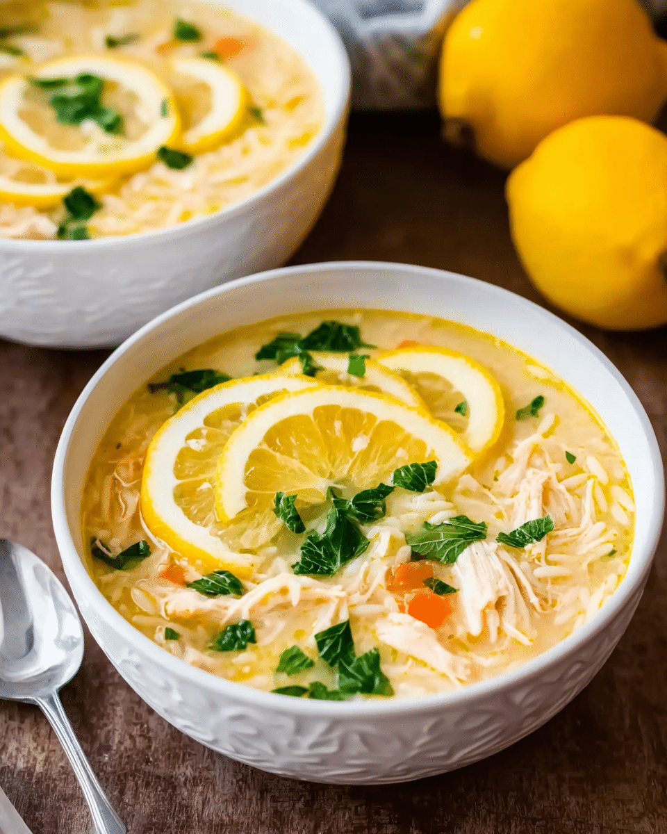 Lemon Chicken Soup