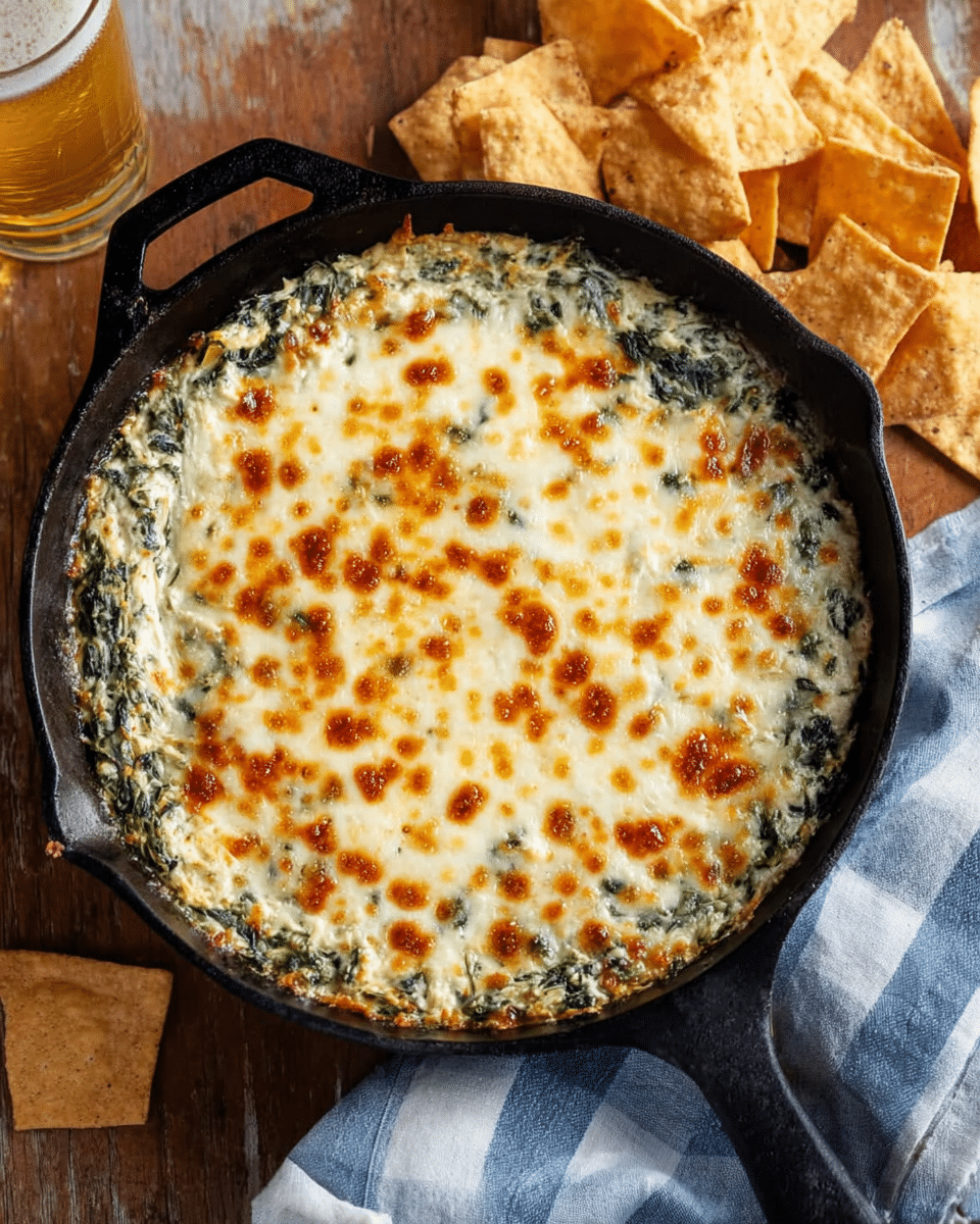 Hot Spinach and Artichoke Dip