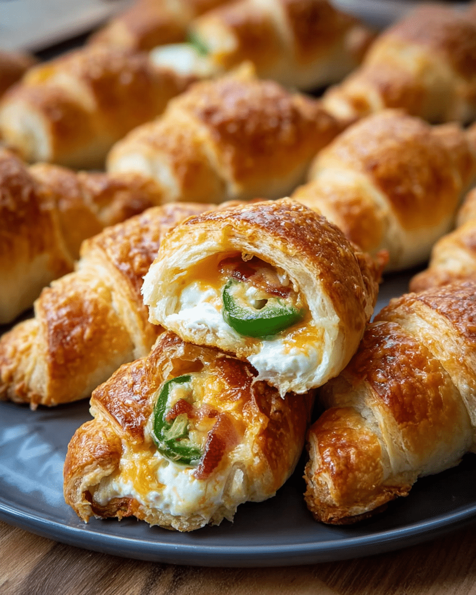 Jalapeno Popper Crescent Rolls