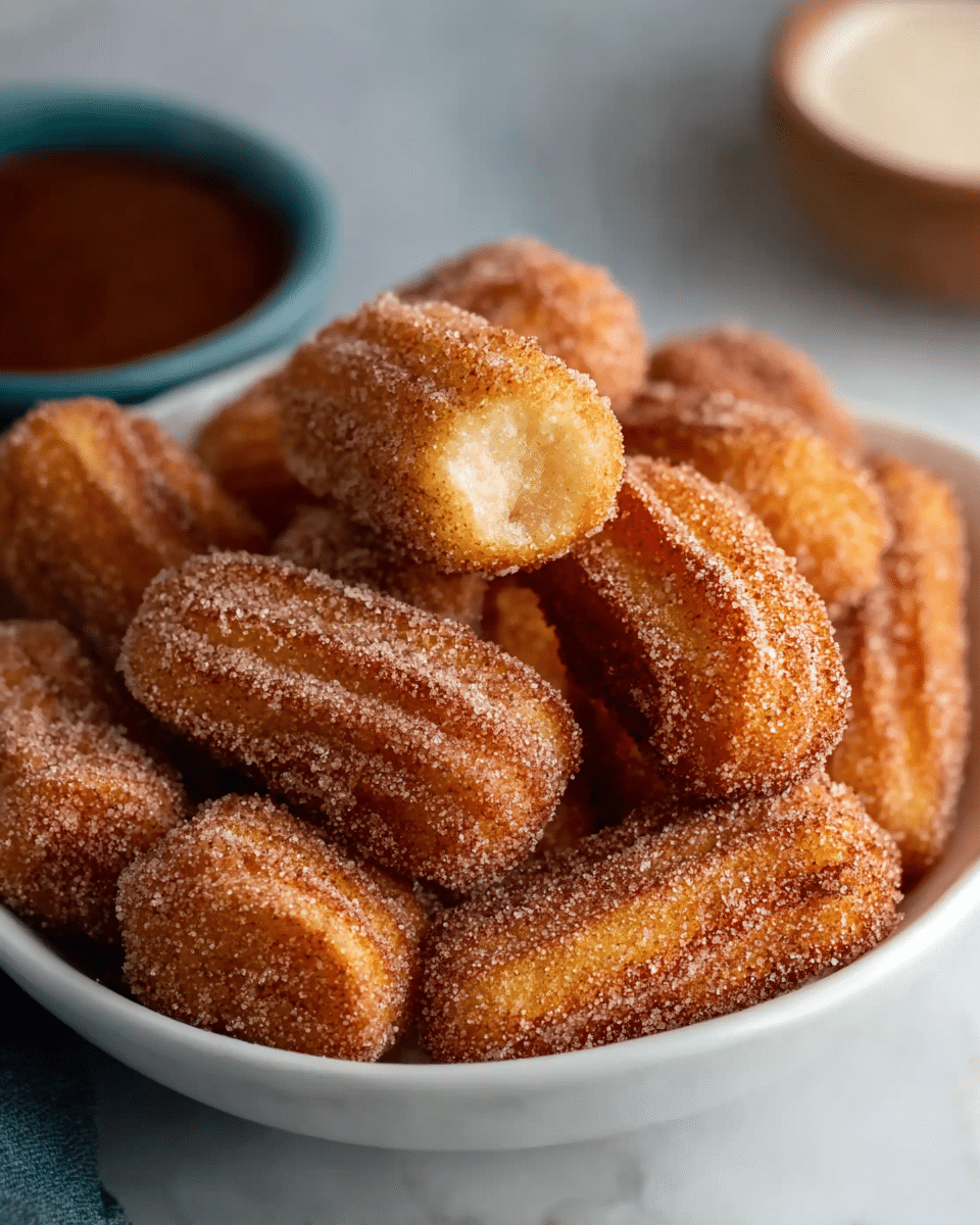 Baked Churro Bites