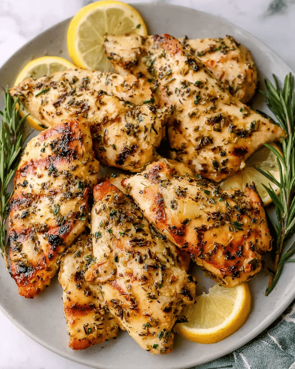 Lemon Herb Grilled Chicken
