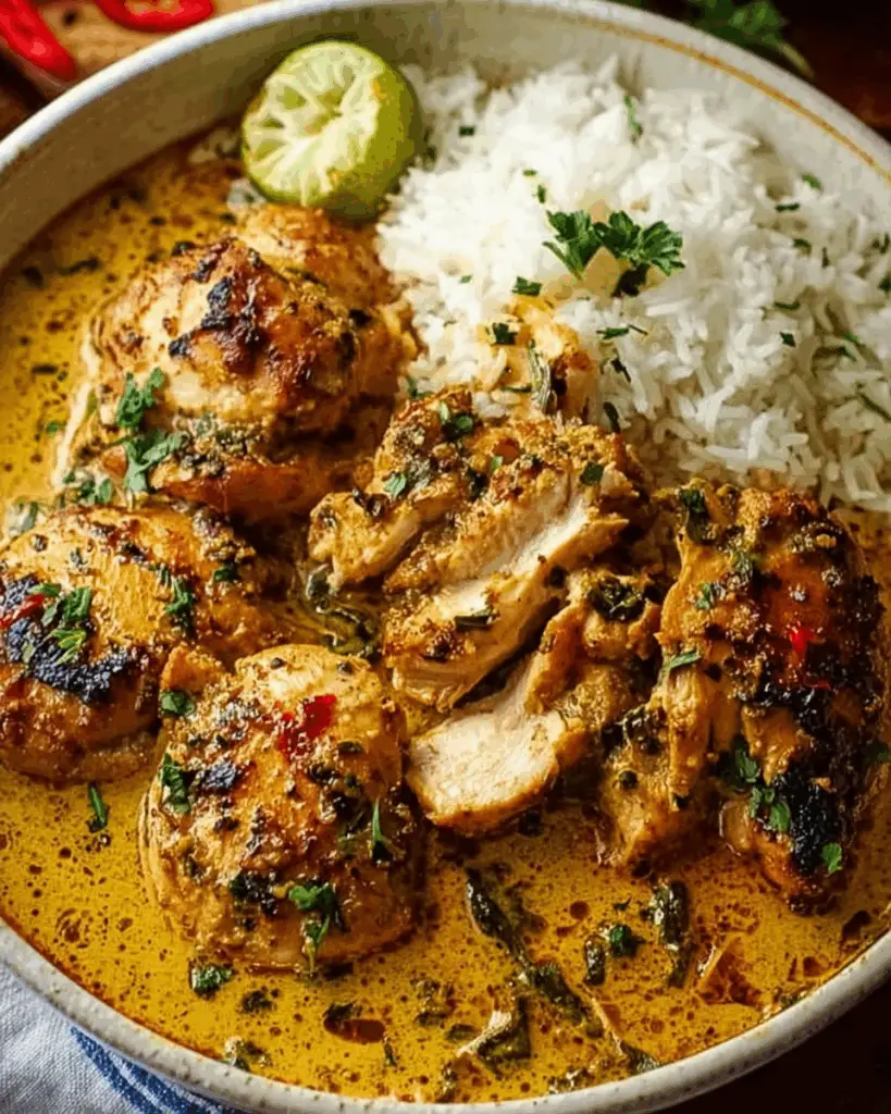 Spicy Brazilian Coconut Chicken