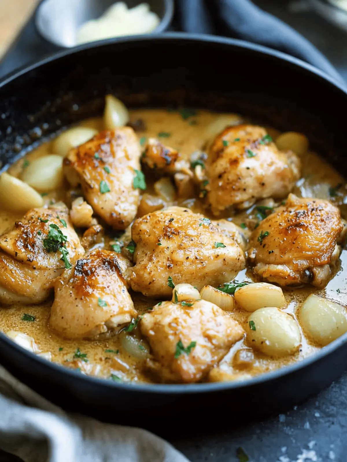 Creamy Garlic Chicken