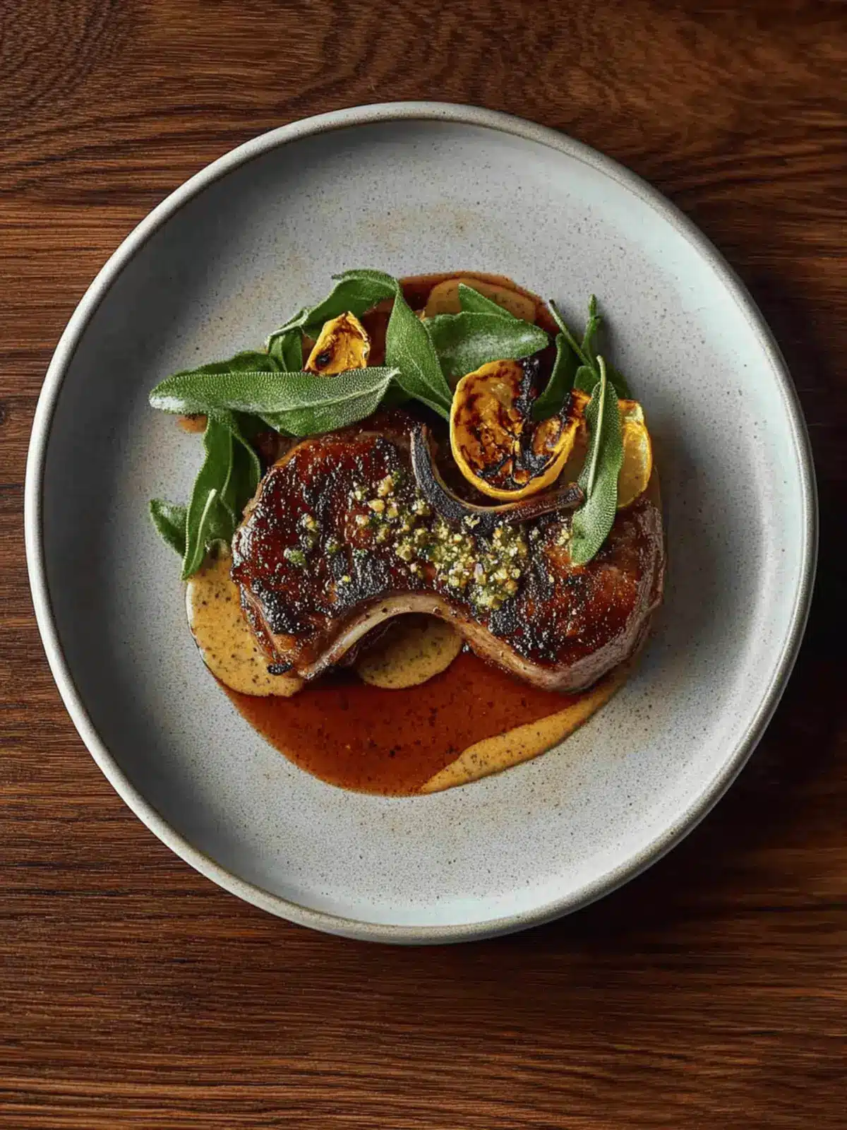 Heavenly Pork Chops With Sage Butter for Cozy Dinners 4 Pork Chops With Sage Butter