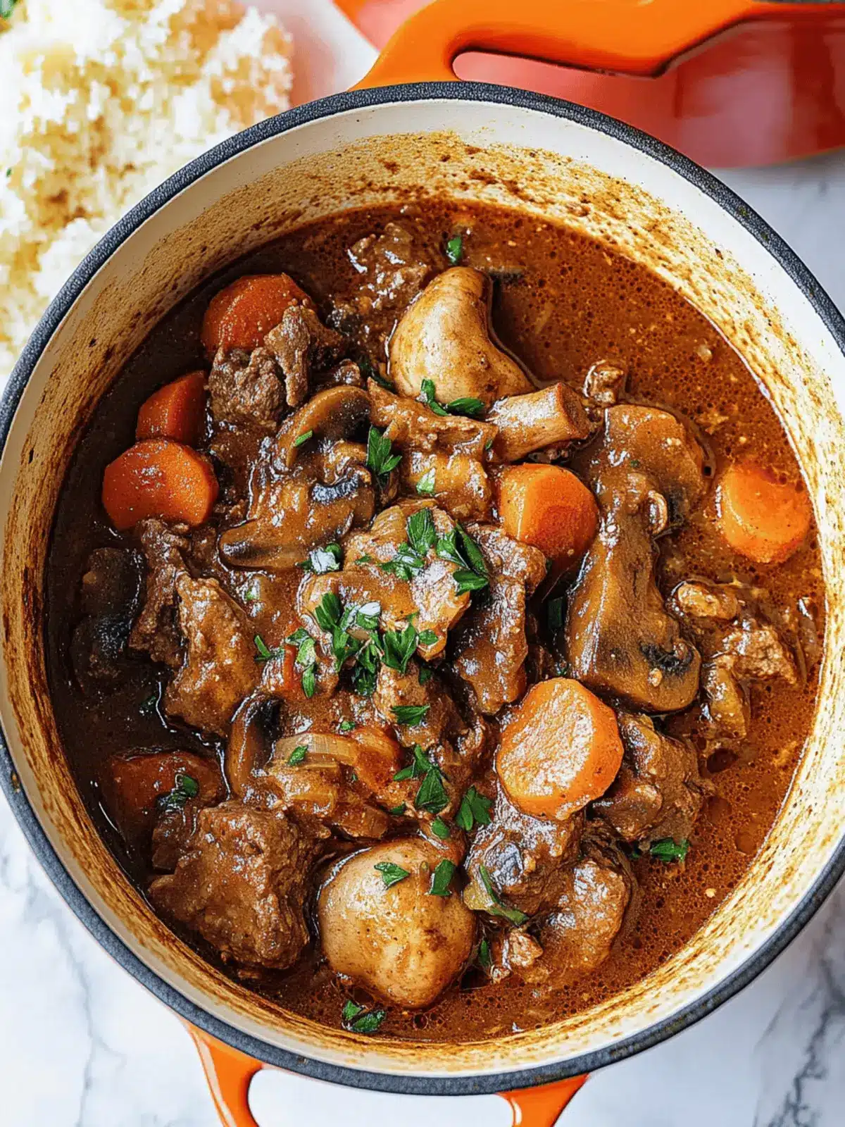 Beef & Mushroom Stew