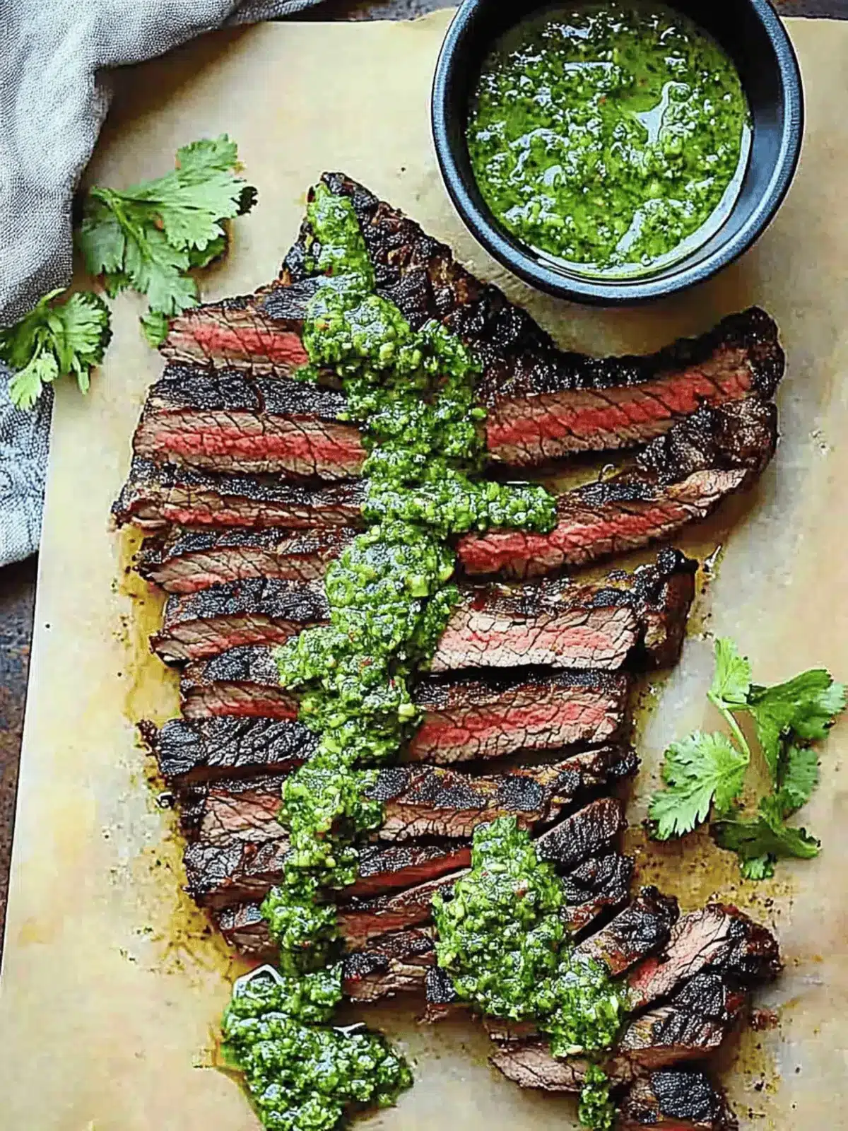 Perfect Skirt Steak Marinade with Chimichurri You’ll Crave