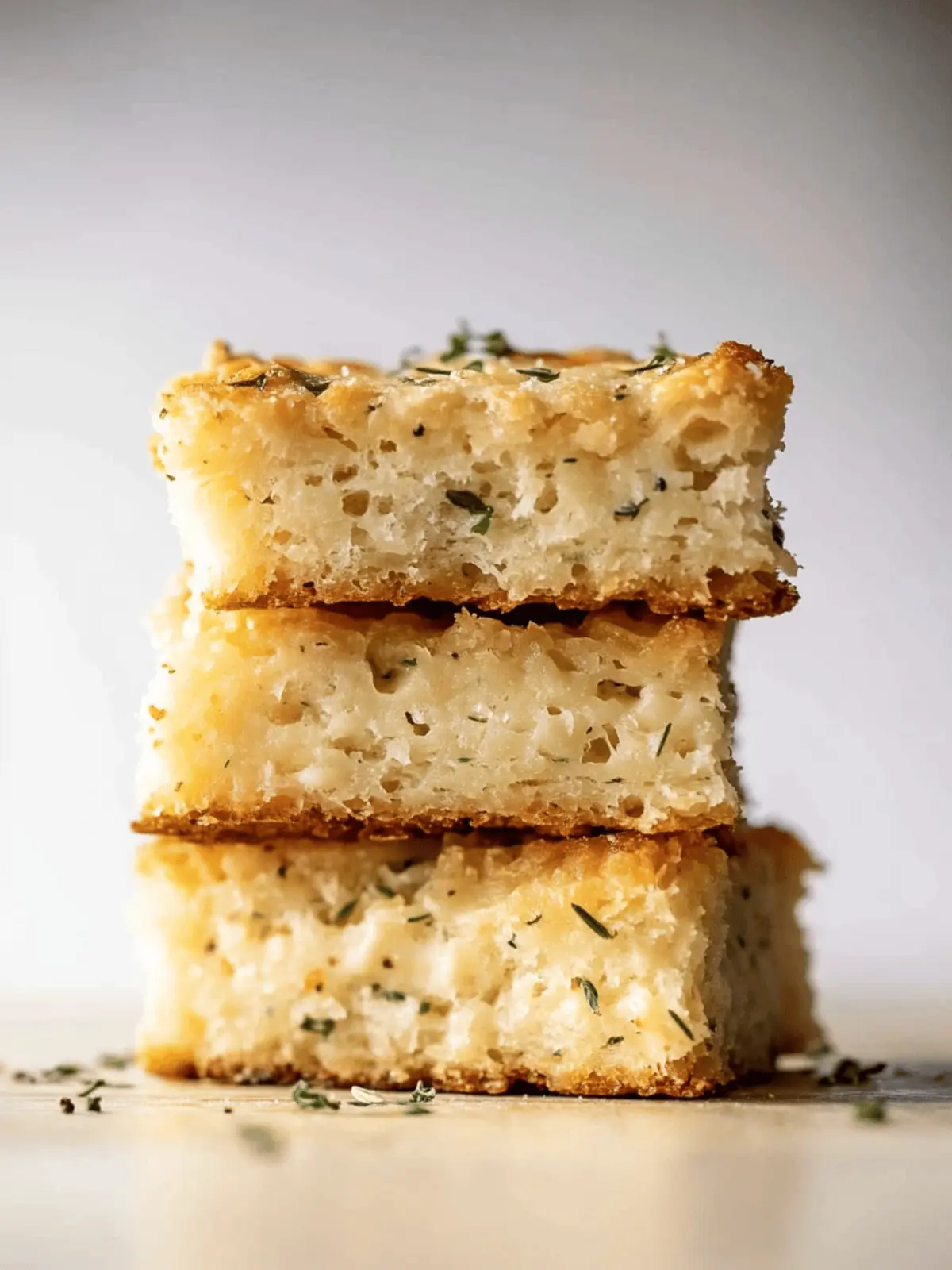 Gruyere Herb Slab Biscuits