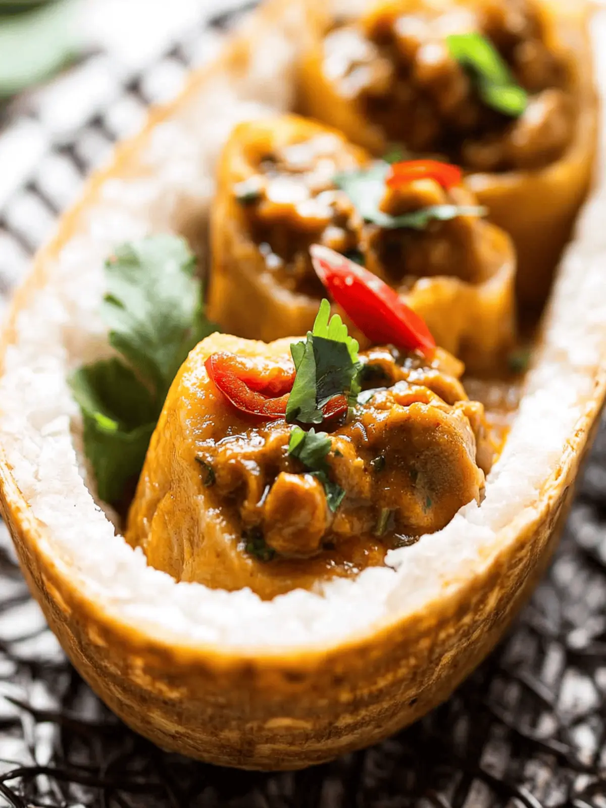 Irresistible Chicken Curry Bunny Chow for Flavor Lovers