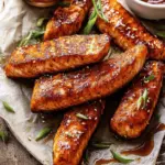 Crispy Hot Honey Salmon Tenders