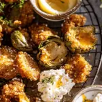 Baked Artichokes with Honey Whipped Feta