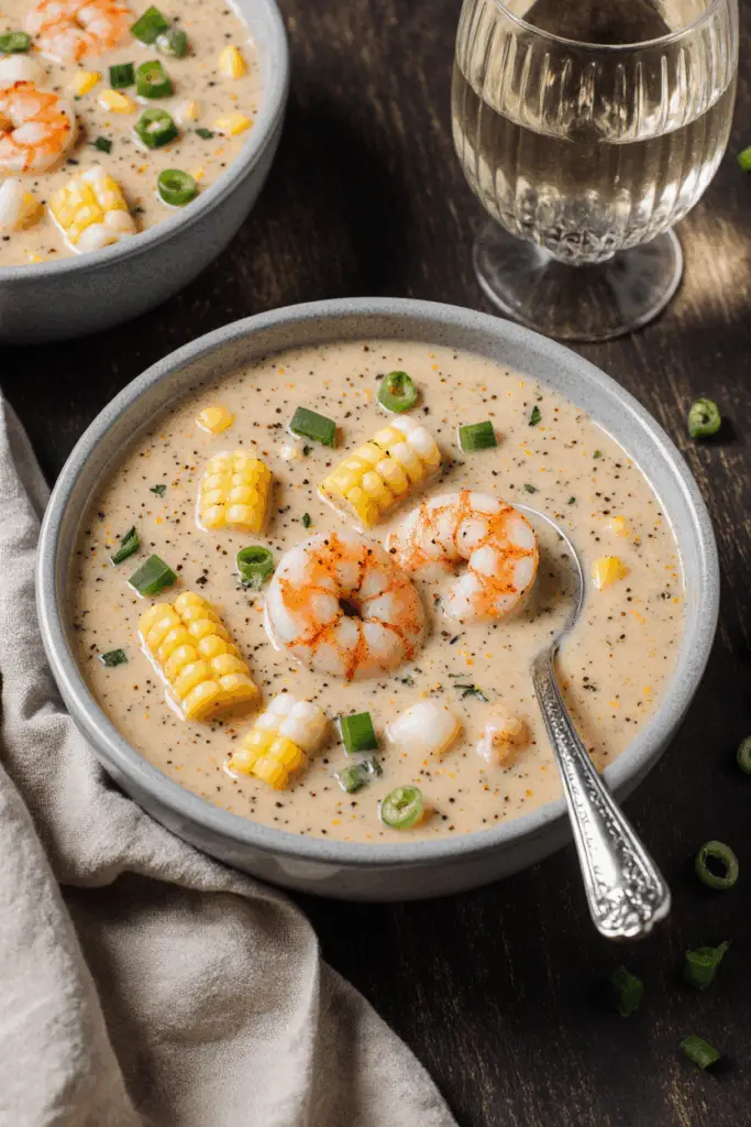 Shrimp and Corn Soup