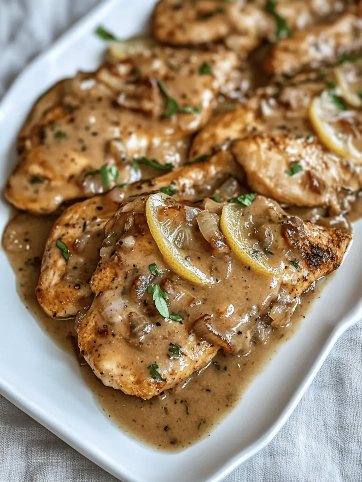 Zesty Lemon Shallot Chicken for Your Quick Weeknight Dinner