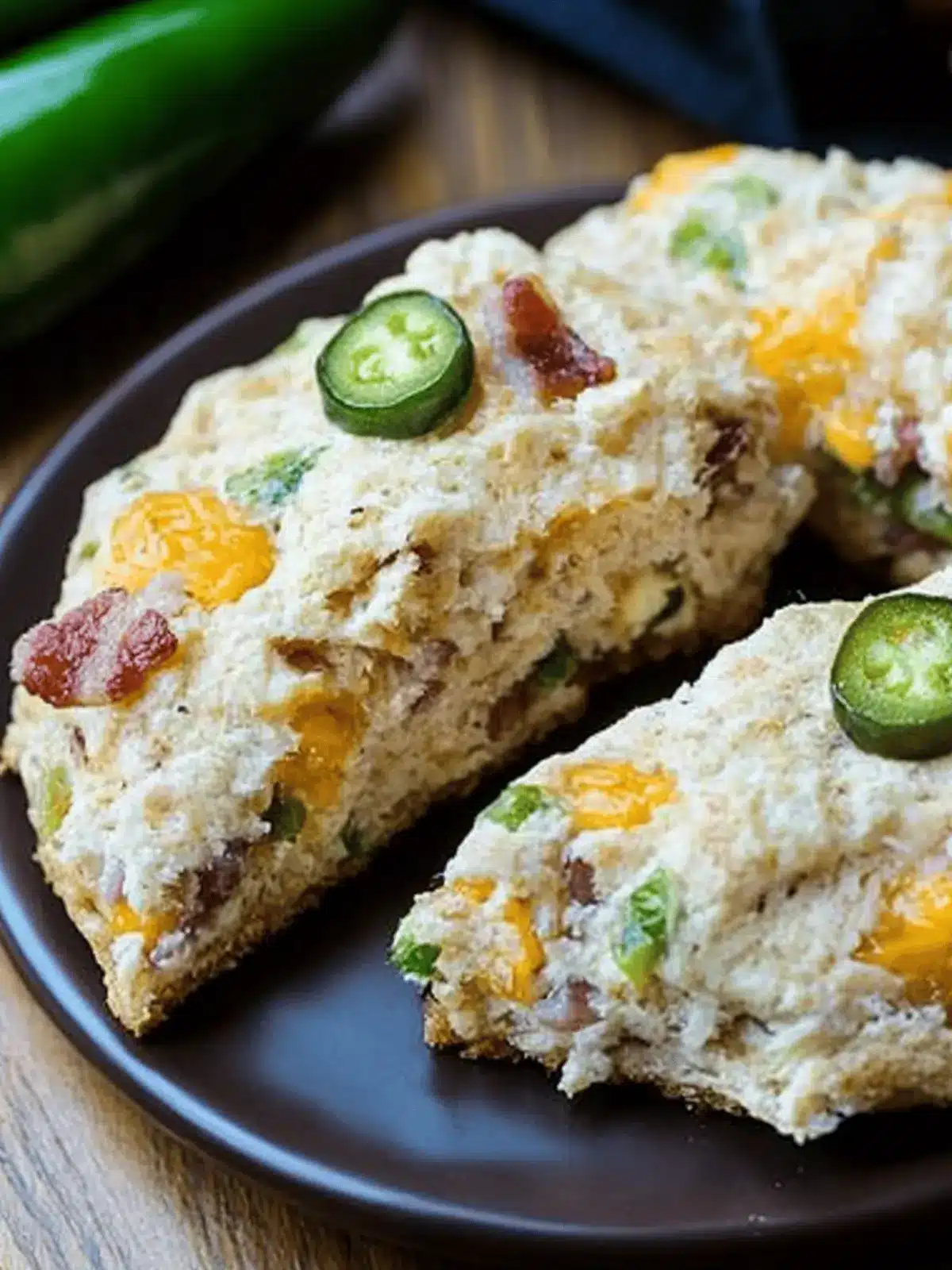 Jalapeno Bacon Scones