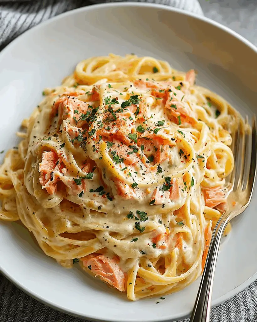 Smoked Salmon Carbonara