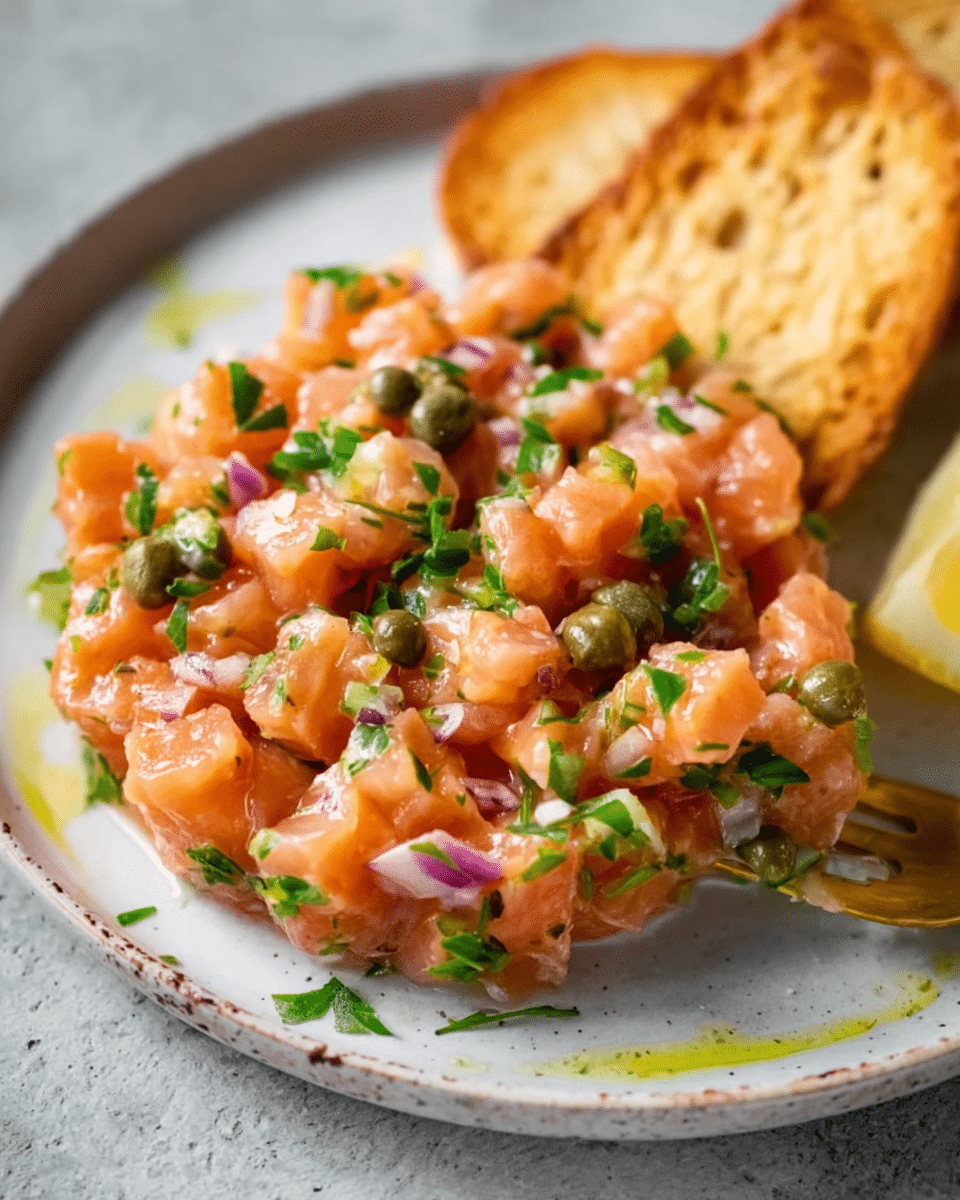 25-Minute Salmon Tartare