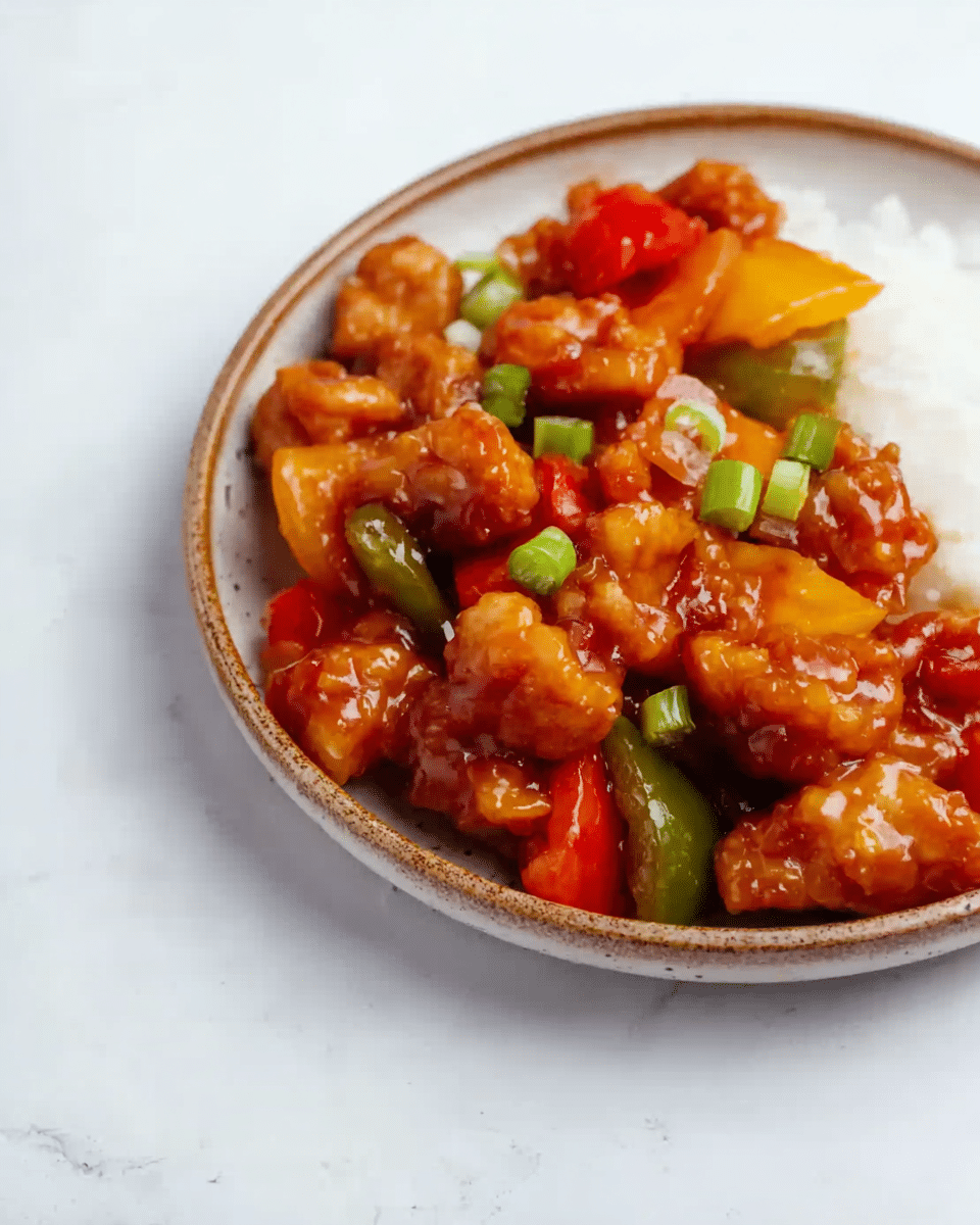 Cantonese Sweet And Sour Chicken