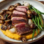 Duck Breast with Cipollini Onions
