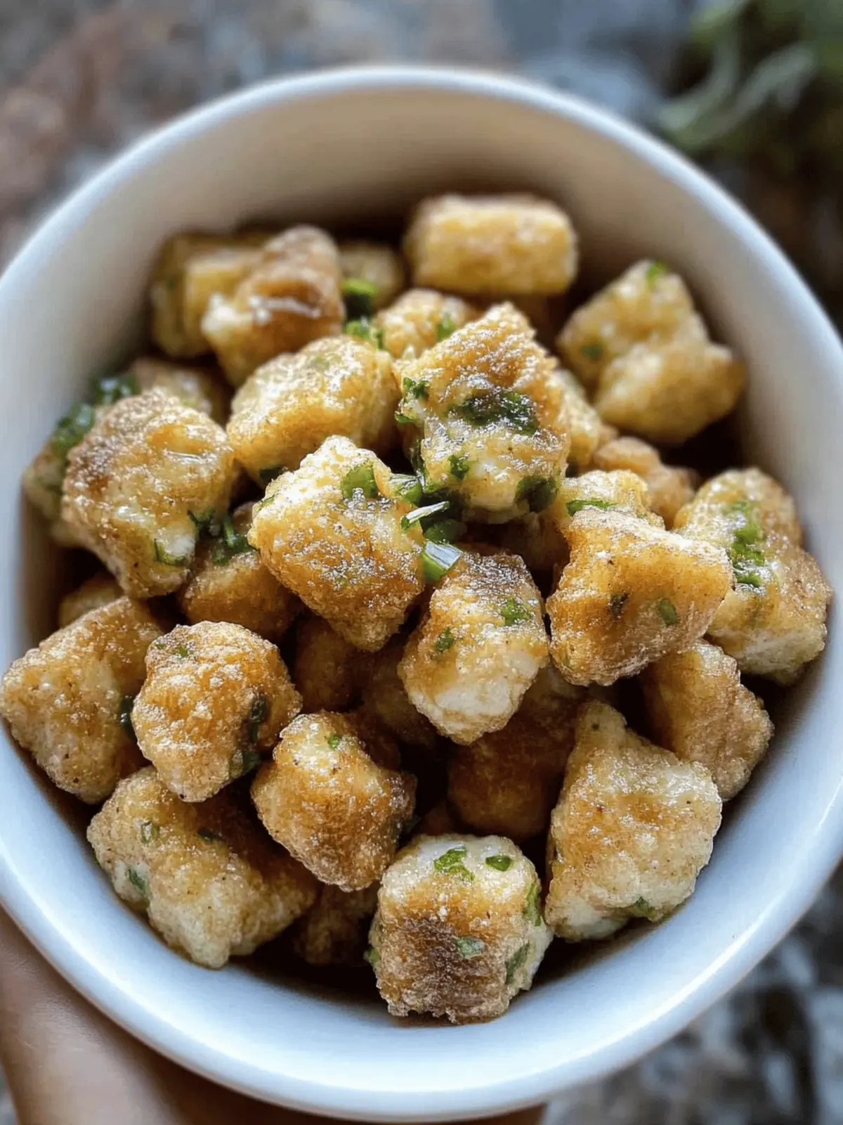 Crispy Taiwanese Popcorn Tofu for Ultimate Comfort Food