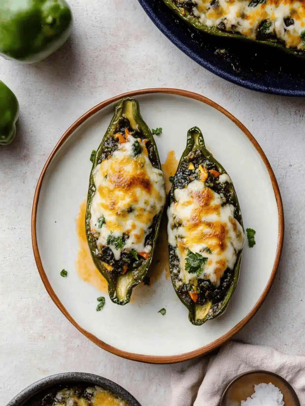 Baked Chile Rellenos