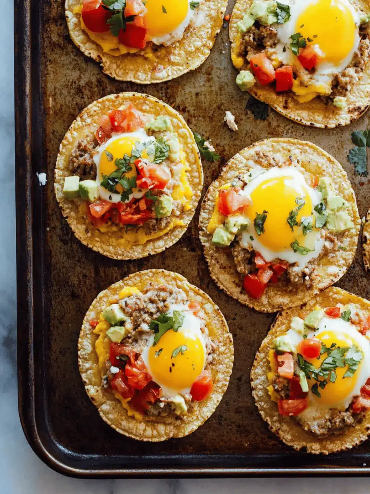 Breakfast Tostadas