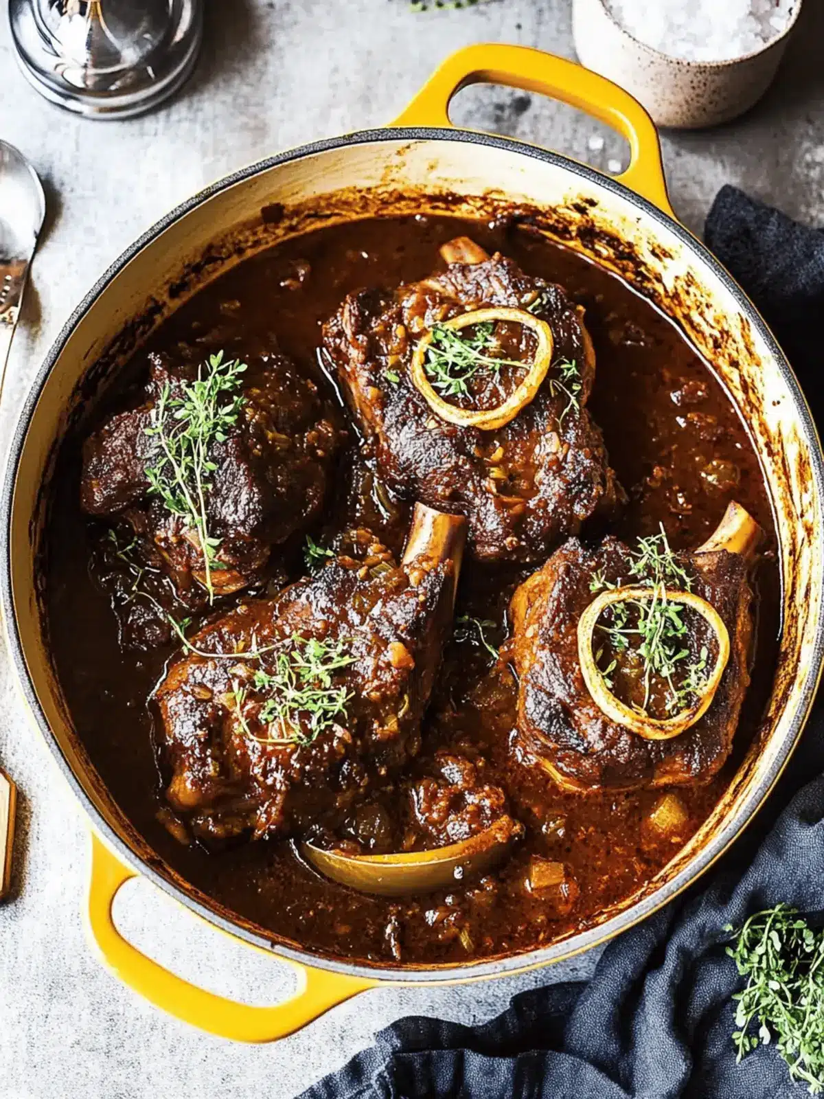 Classic Braised Beef Shank Osso Buco