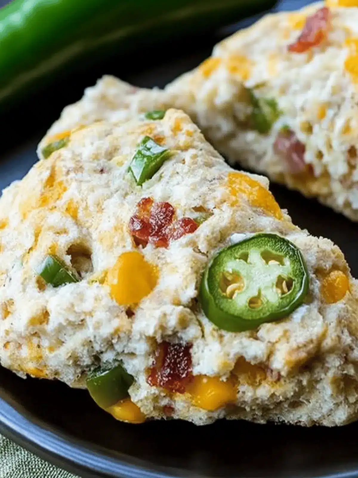 Jalapeno Bacon Scones