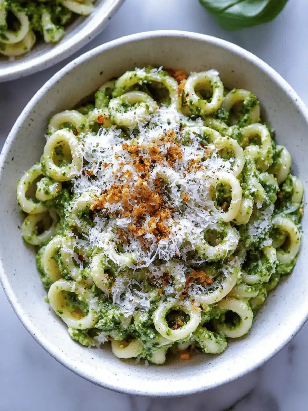 Spicy Pesto Cascatelli