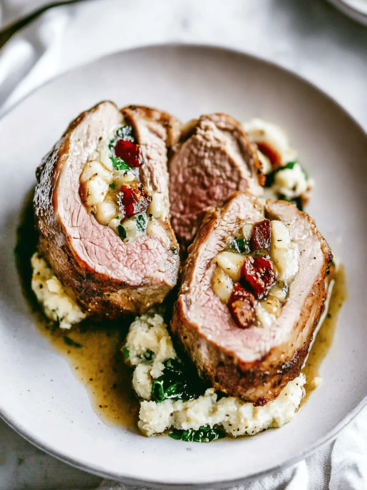 Pork Tenderloin with Apple Cider Pan Sauce
