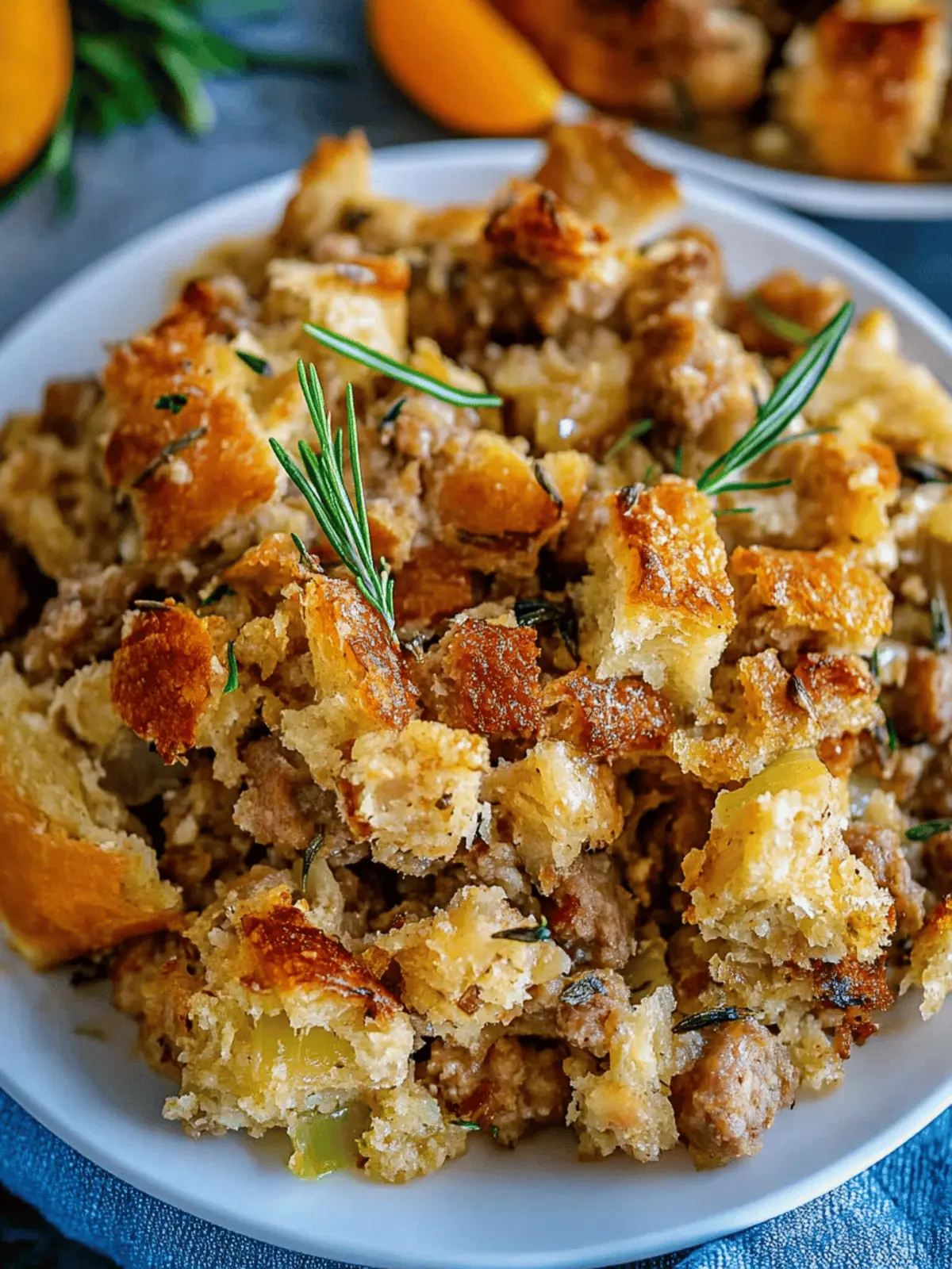 Slow Cooker Sausage Stuffing: The Holiday Side You’ll Love
