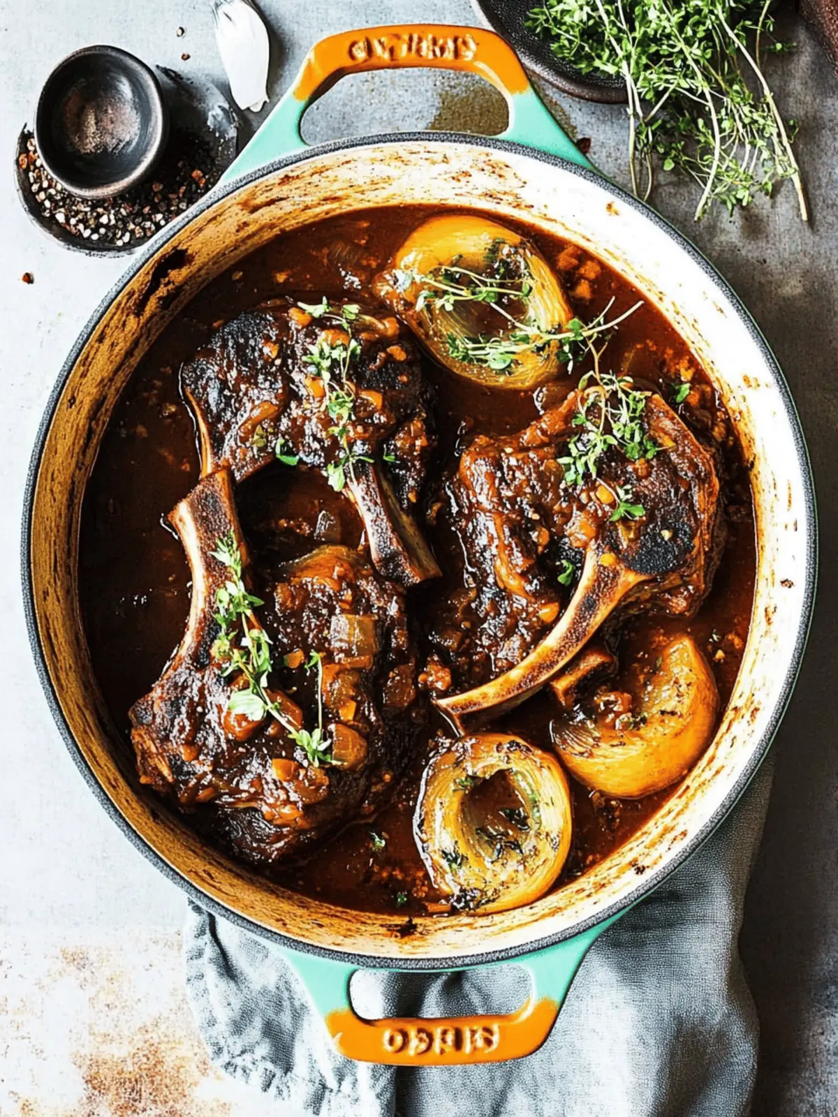 Classic Braised Beef Shank Osso Buco for Cozy Nights