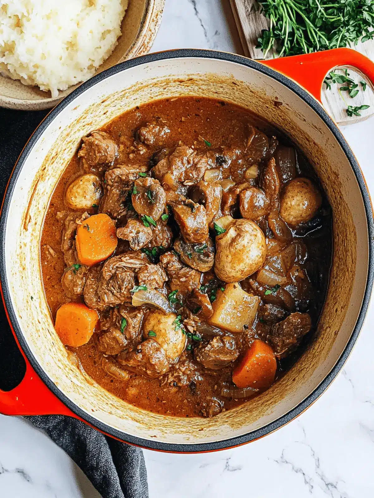 Savory Beef & Mushroom Stew That Warms the Soul