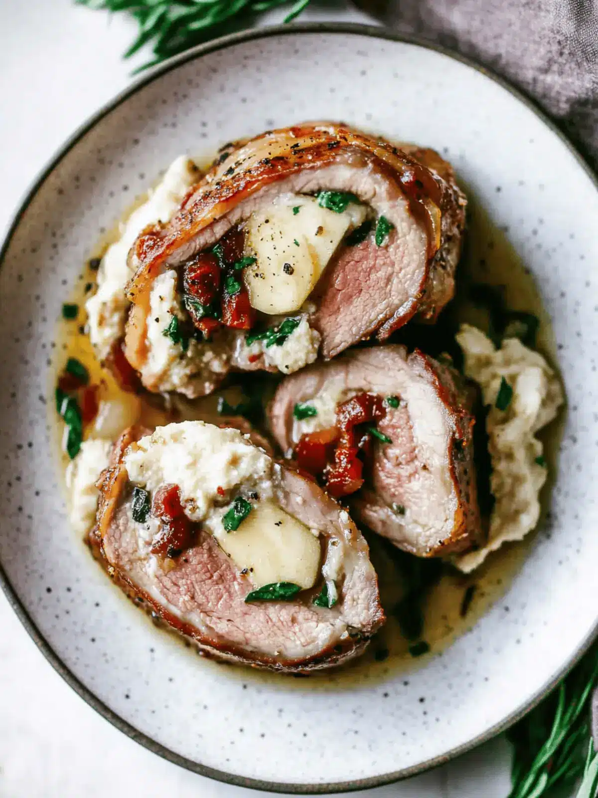 Savory Pork Tenderloin with Apple Cider Pan Sauce Delight