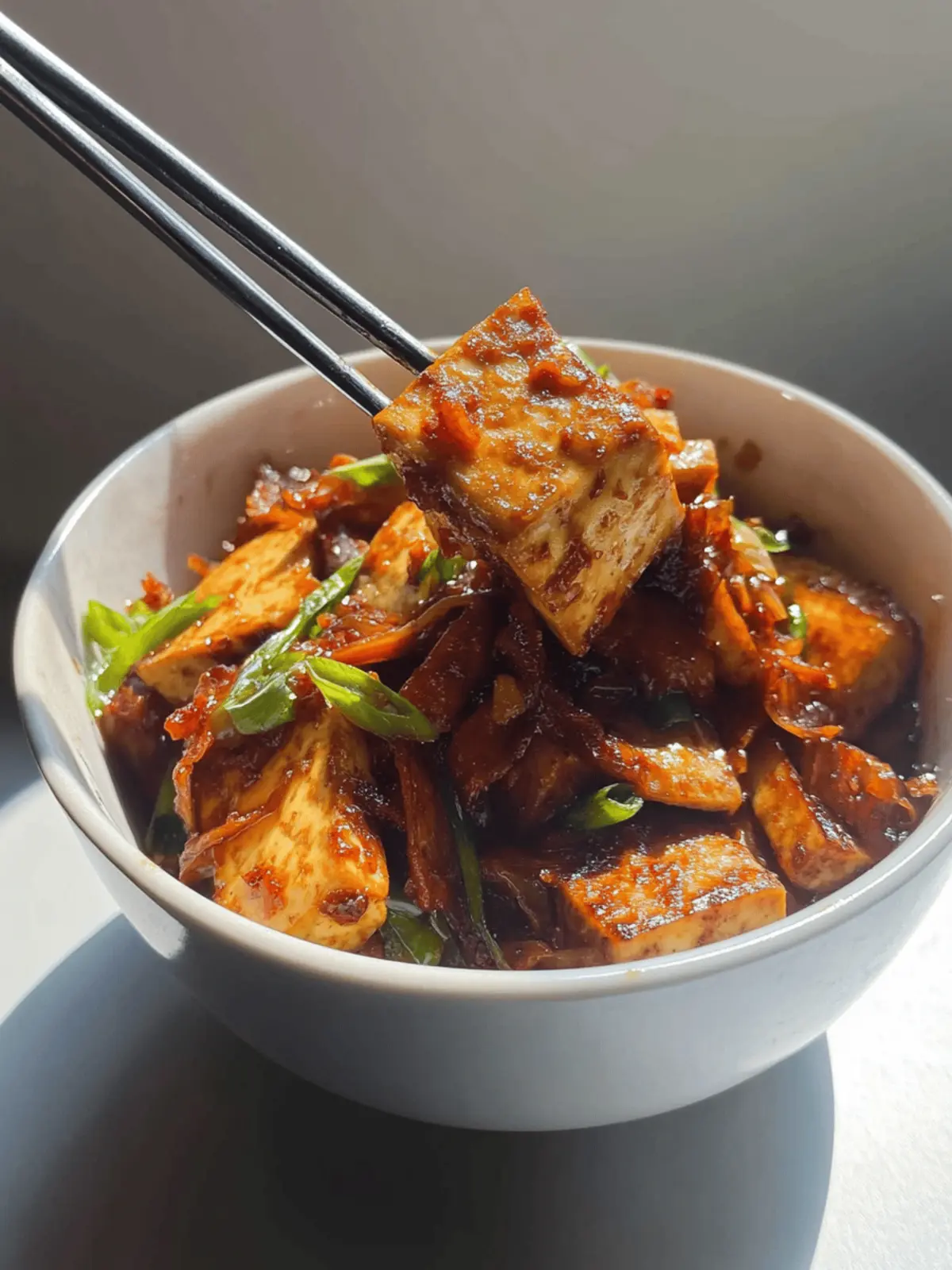 Garlic Pepper Tofu: A Flavor-Packed Veggie Delight