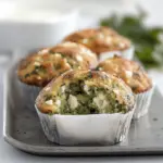 Spinach and Feta Muffins