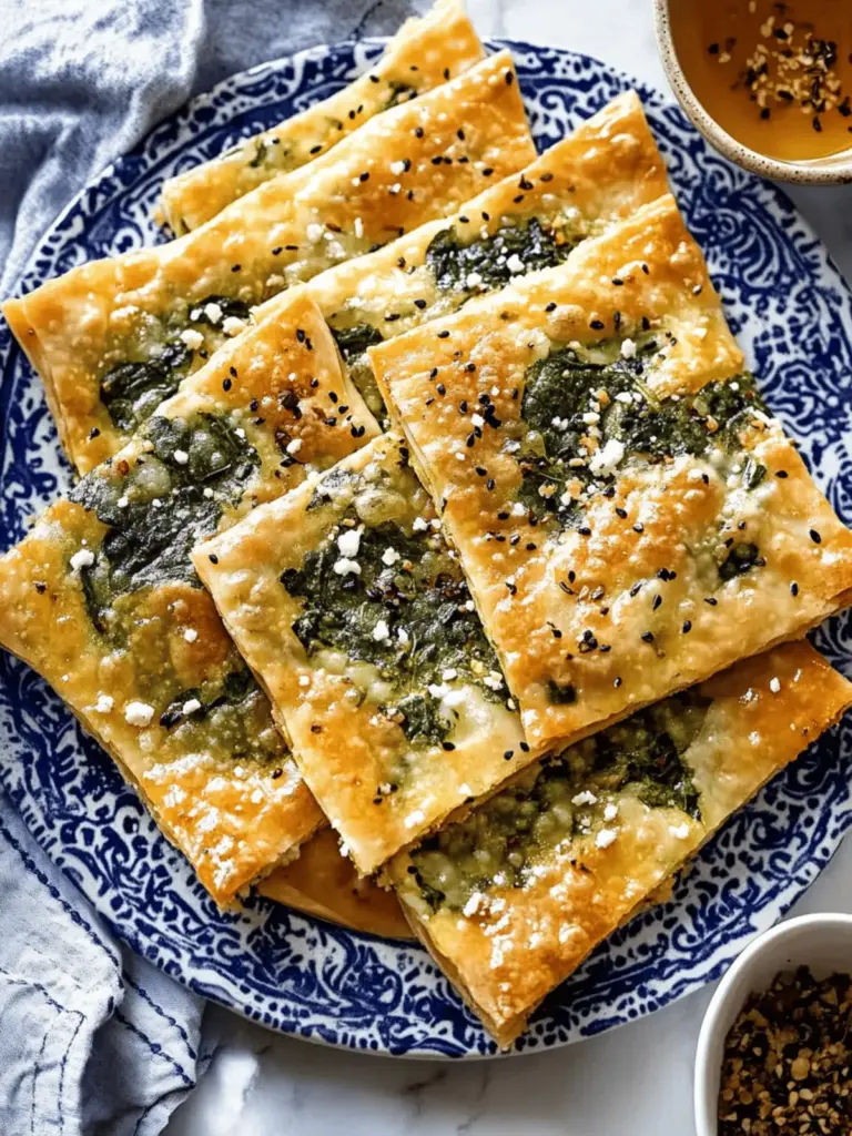 Spinach and Feta Cheese Börek