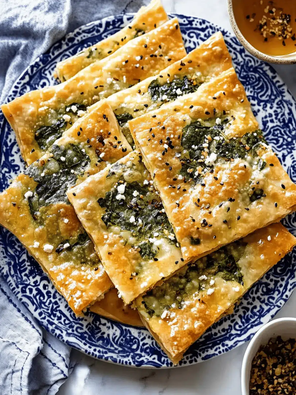 Spinach and Feta Cheese Börek