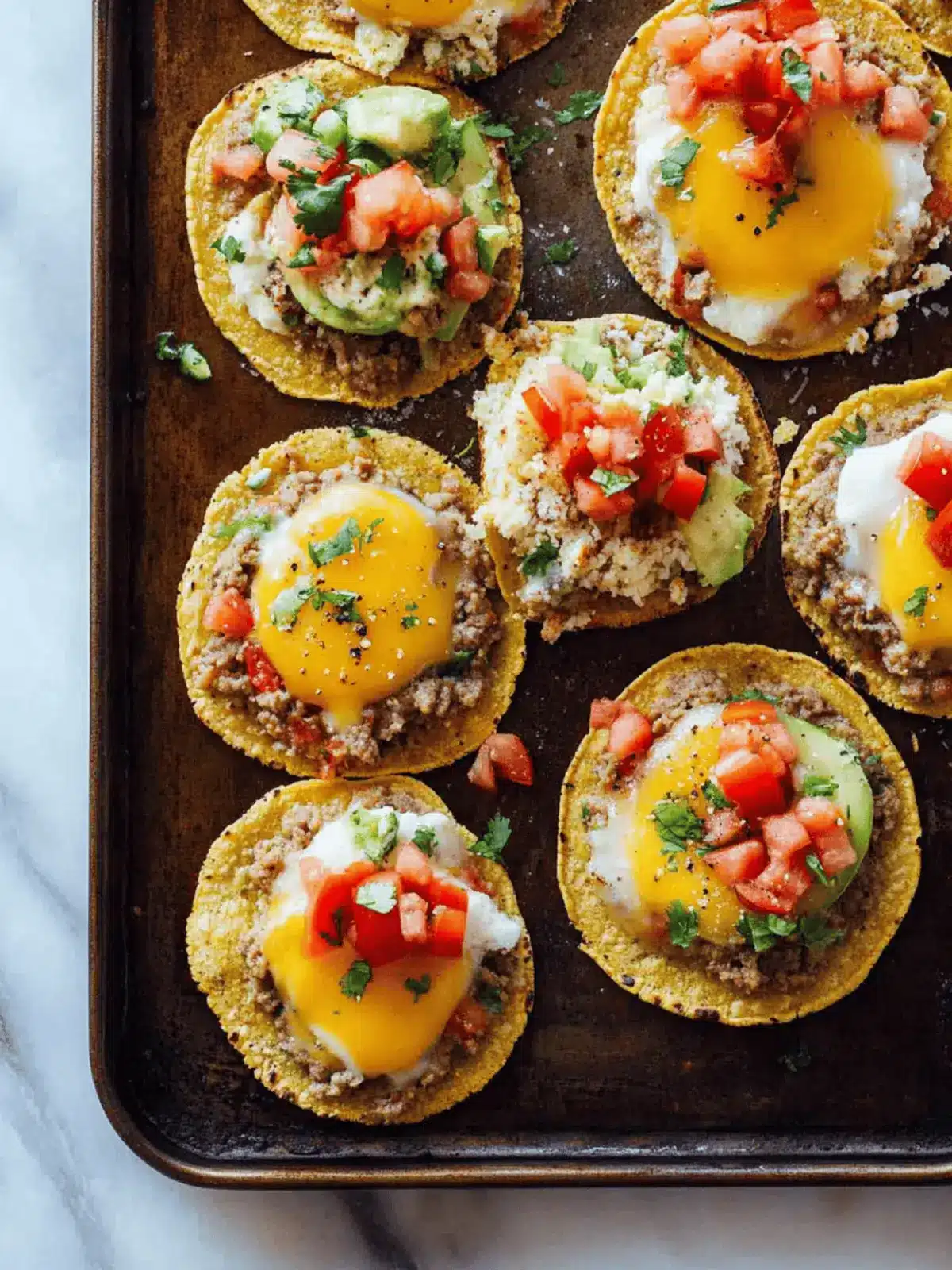 Breakfast Tostadas