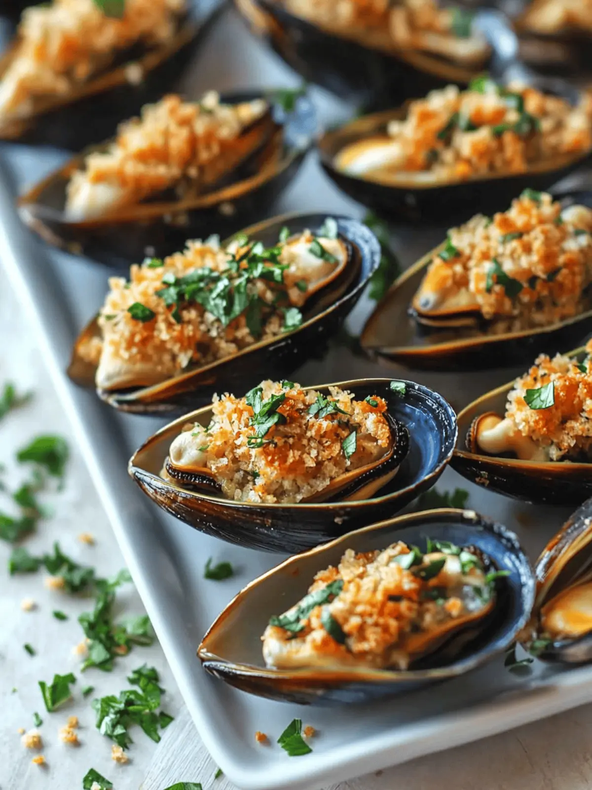 Savor Corsican Stuffed Mussels for a Taste of France