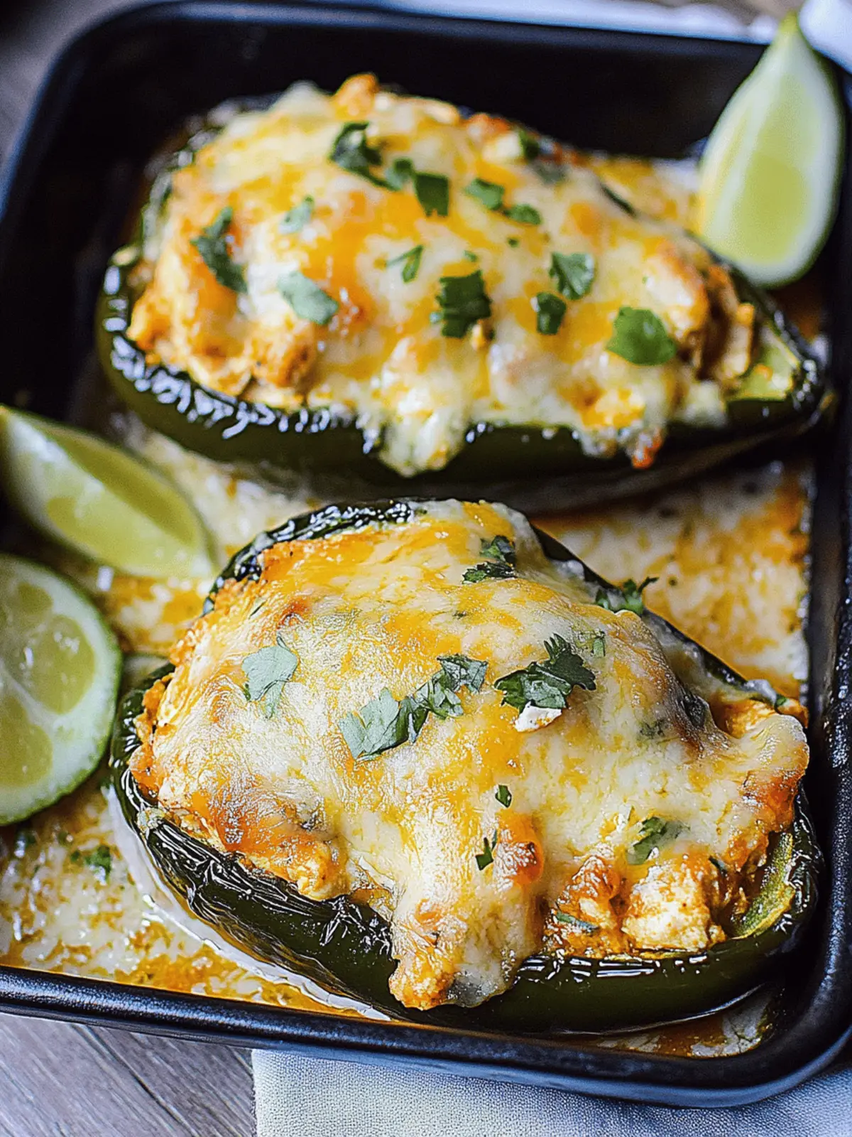 Savory Chicken Stuffed Poblano Peppers for Easy Weeknight Dinners