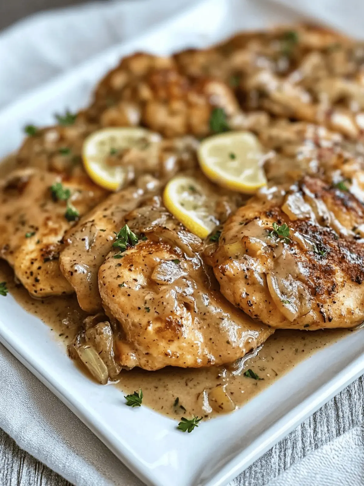 Zesty Lemon Shallot Chicken for Your Quick Weeknight Dinner