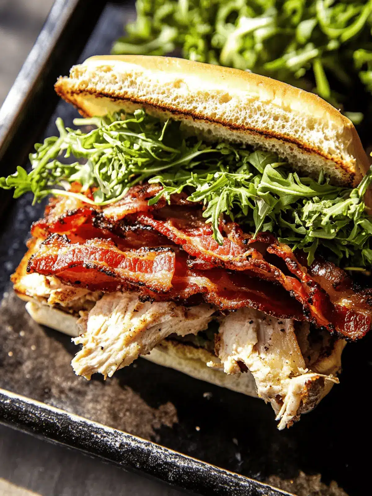 Irresistible Hot Ranch Chicken and Bacon Sandwich Recipe