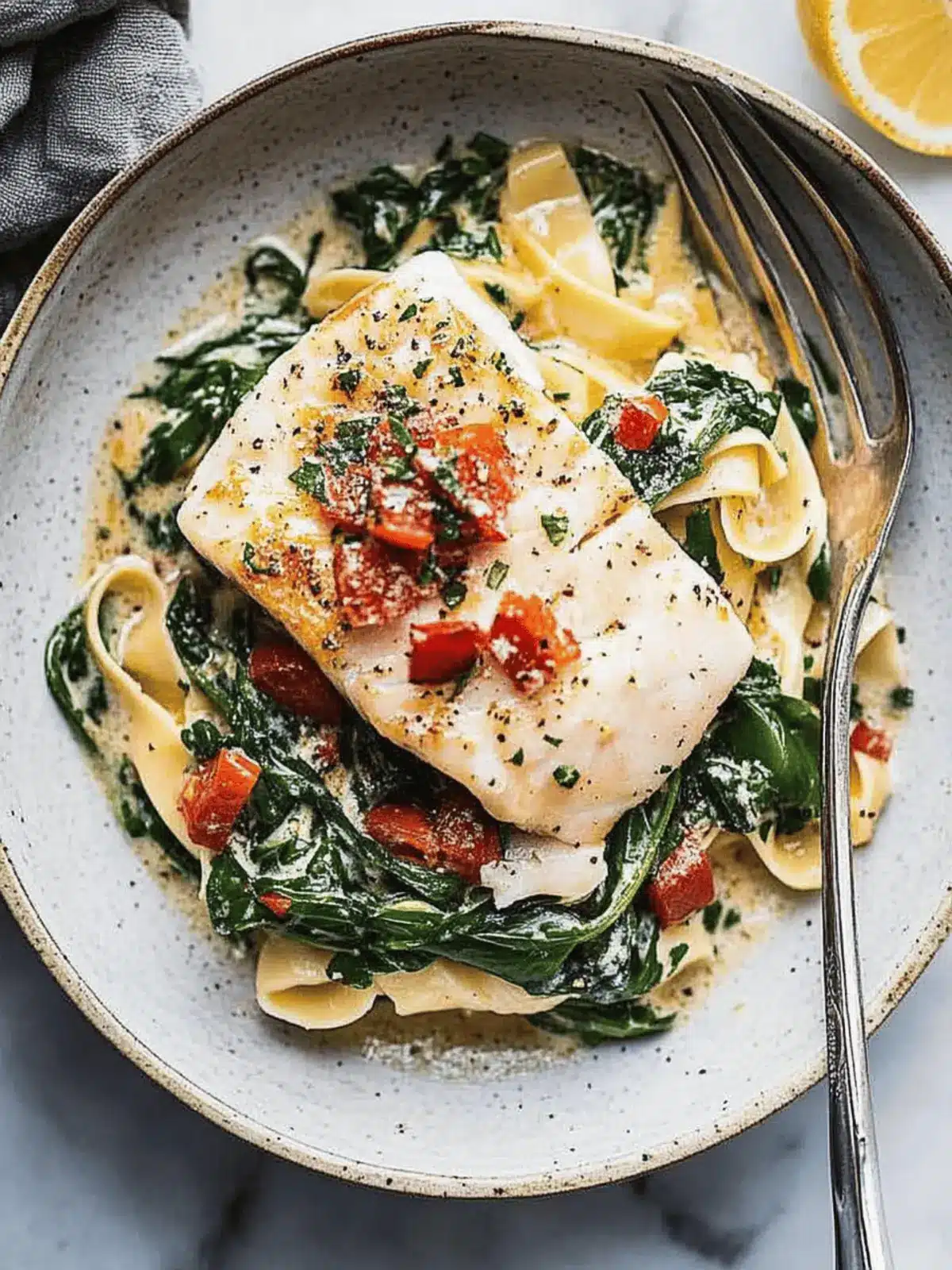 Fish Florentine