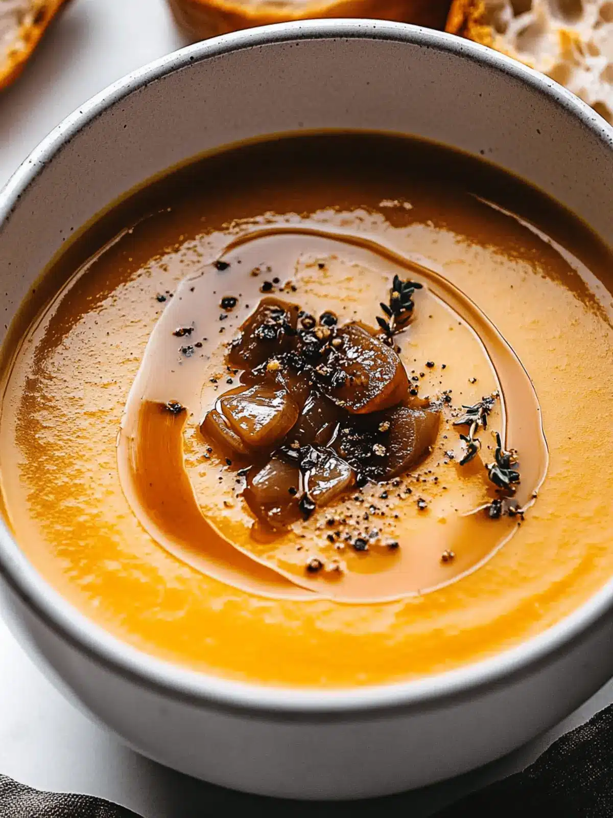 Heavenly Caramelized Onion Butternut Squash Soup Recipe 3 Caramelized Onion Butternut Squash Soup