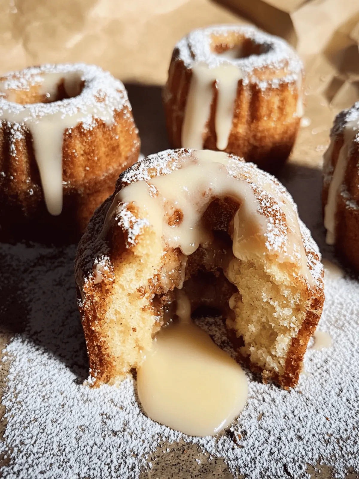 Mini Brown Butter Sourdough Cinnabundts