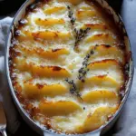 Cheesy Garlic Potatoes Gratin