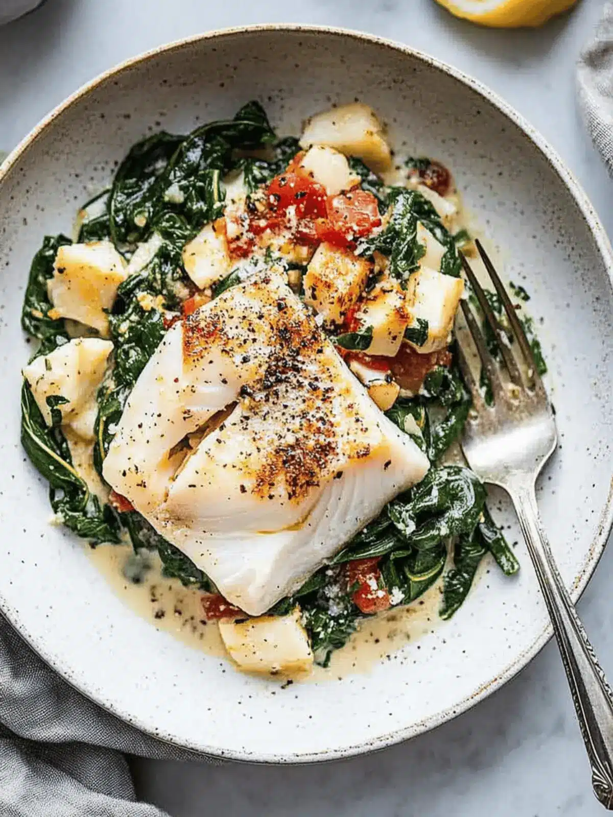 Fish Florentine