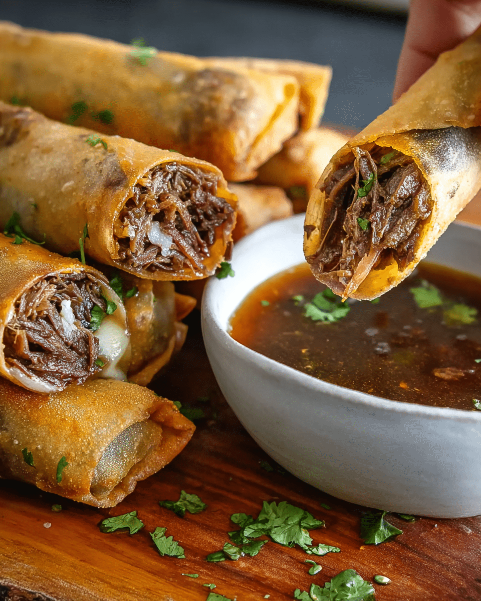 Birra Quesa Spring Rolls